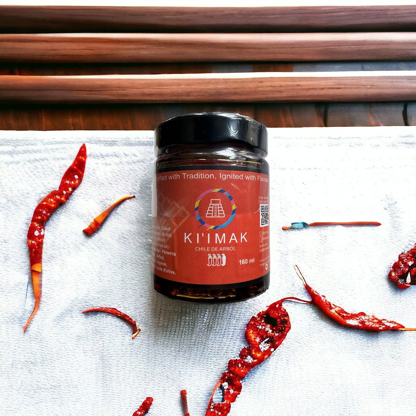 Salsa Macha Chile de Arbol