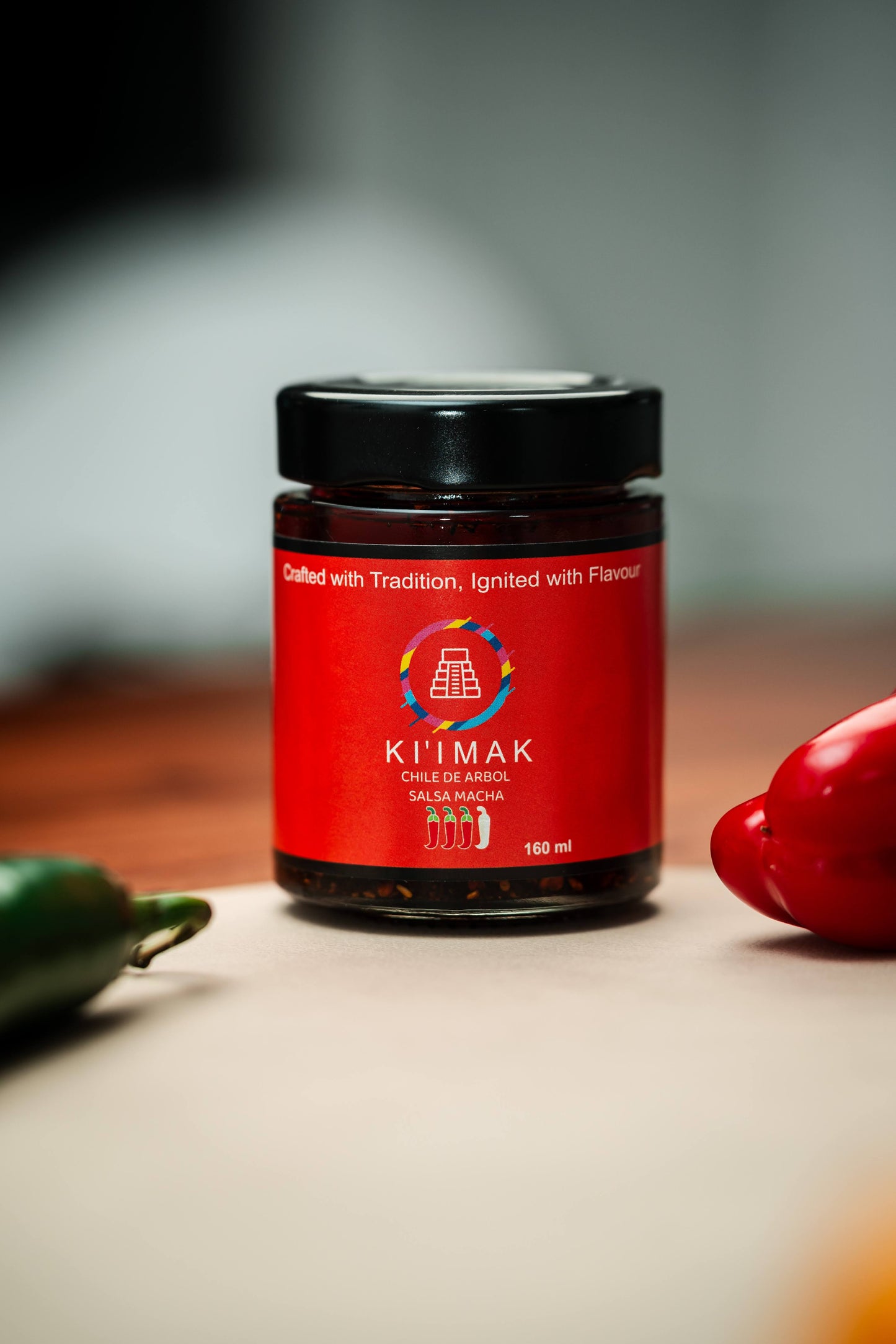 Salsa Macha Chile de Arbol