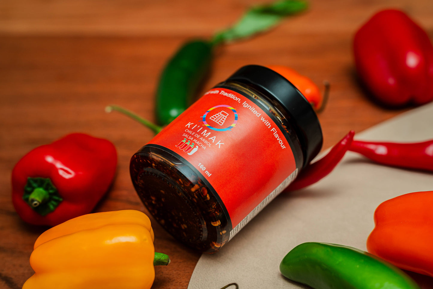 Salsa Macha Chile de Arbol